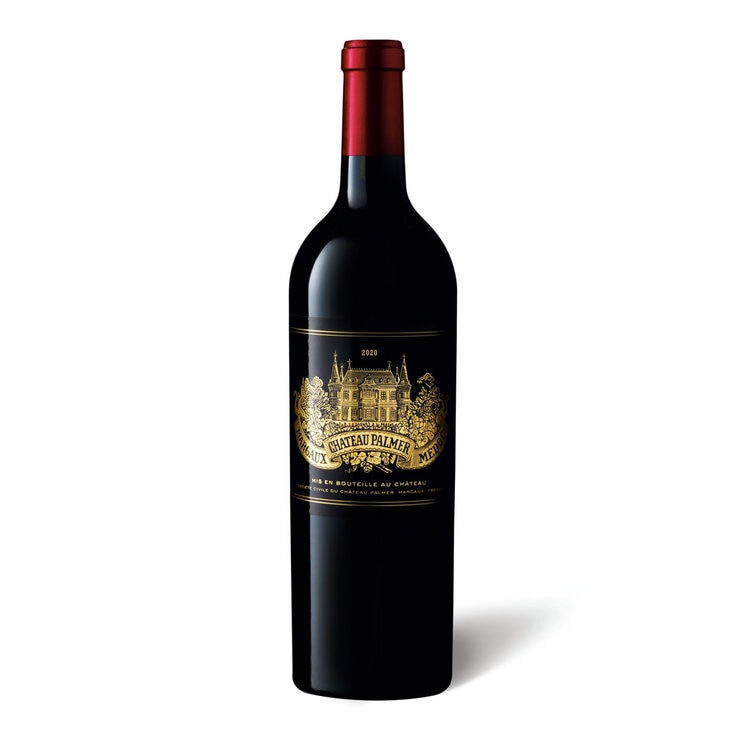 Chateau Palmer Margaux red wine 2020 75cl, UK version