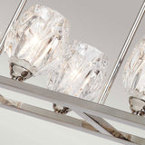 Elstead Rubin 10 light island chandelier polished nickel - British product