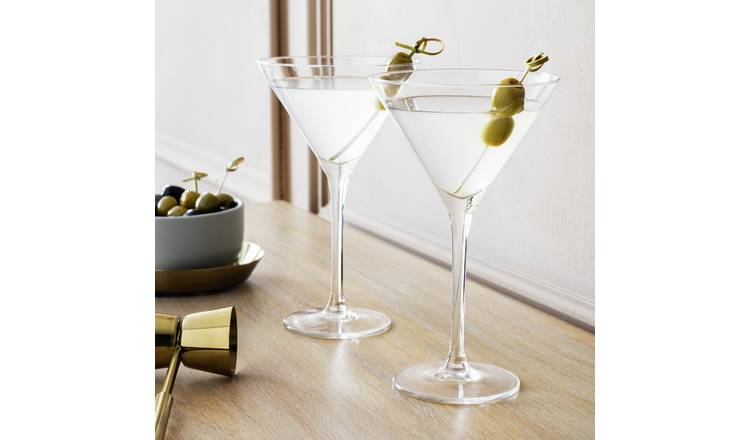Habitat Portofino Martini Glasses set of 2 (British brand)