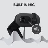 Logitech Brio HD 100 webcam black, imported from the UK