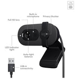 Logitech Brio HD 100 webcam black, imported from the UK