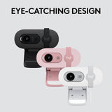 Logitech Brio HD 100 webcam black, imported from the UK