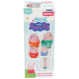 Tomy Peppa Pig nesting family bath toy, UK version