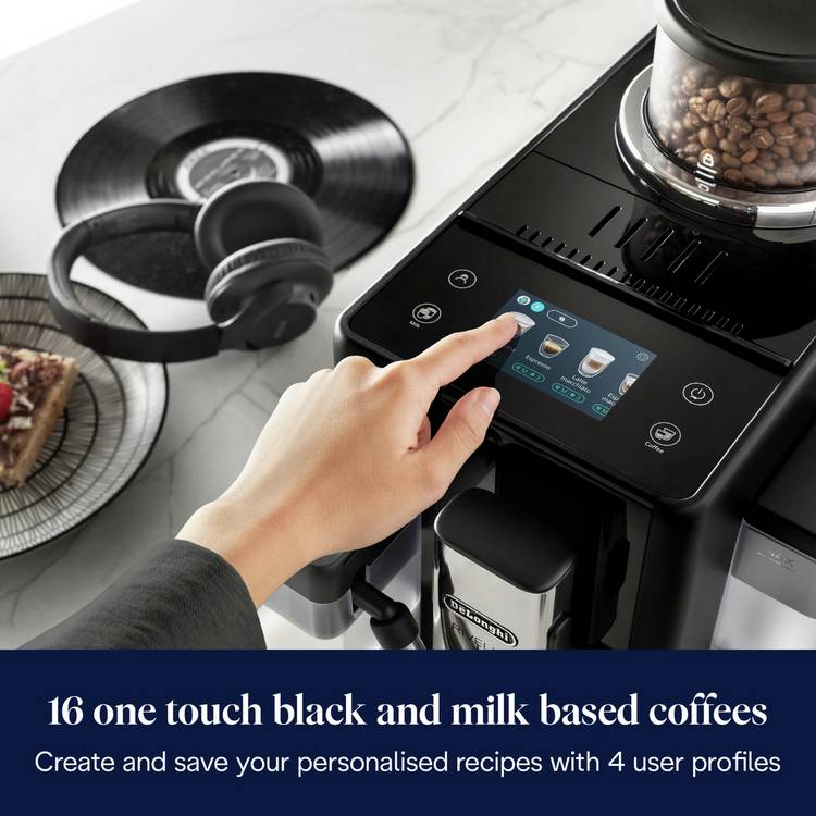 De'Longhi Rivelia bean-to-cup coffee machine, UK version