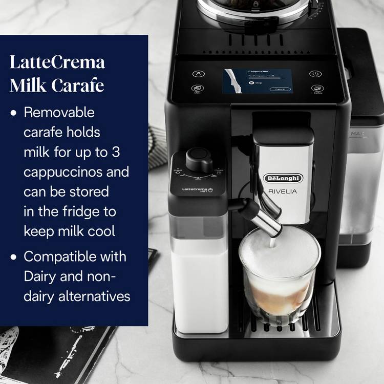 De'Longhi Rivelia bean-to-cup coffee machine, UK version