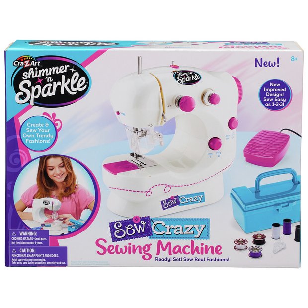Sew Crazy sewing machine toy craft kit (British brand)