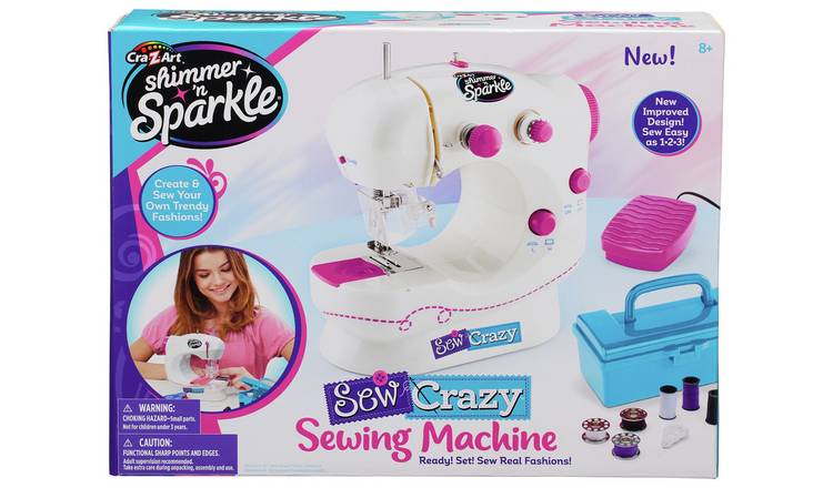 Sew Crazy sewing machine toy craft kit (British brand)