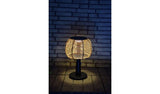 Argos Habitat Warm White Solar Rattan Effect Table Lamp Outdoor Solar Table Lamp H33cm- Buy online at McGrocer