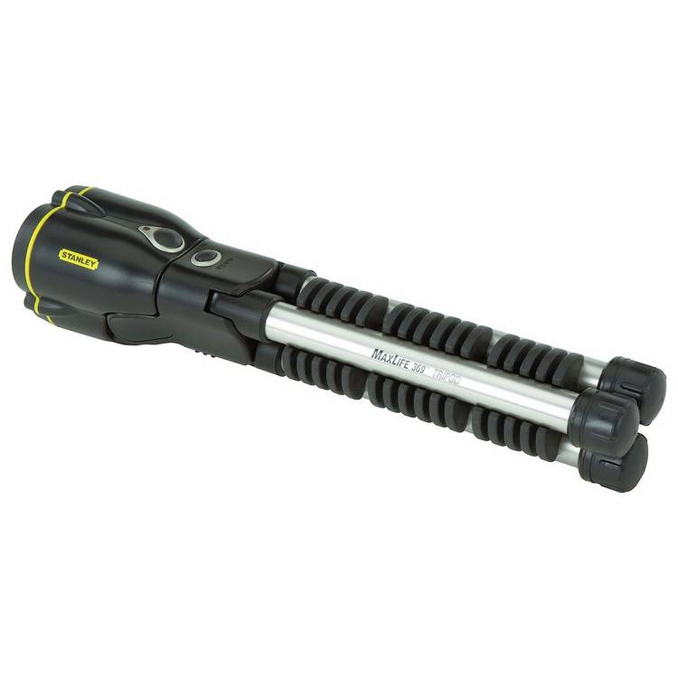 Stanley battery operated LED Tripod Torch 33 lumens, UK version