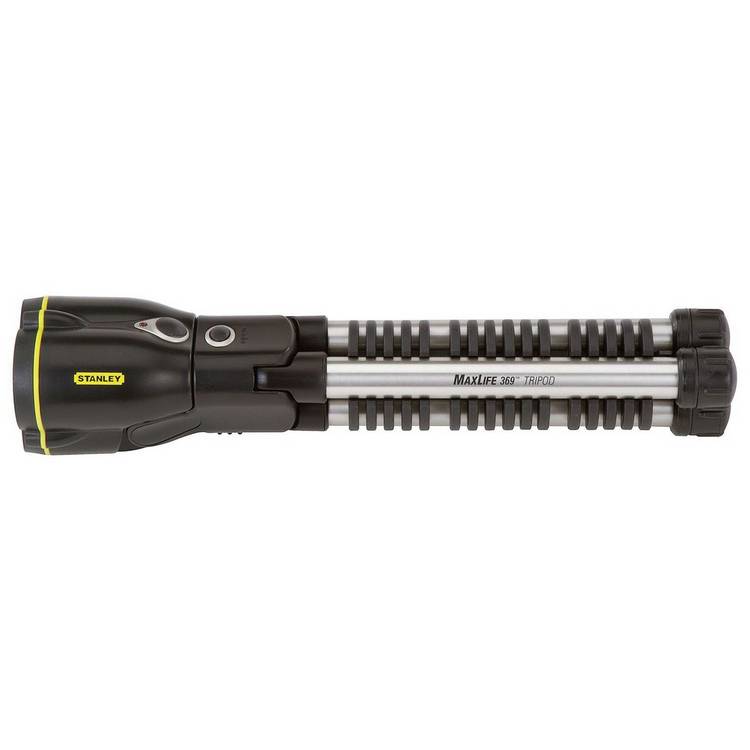 Stanley battery operated LED Tripod Torch 33 lumens, UK version