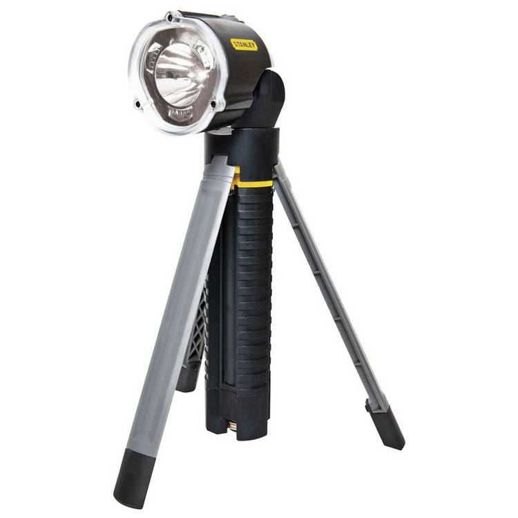 Stanley battery operated LED Tripod Torch 33 lumens, UK version