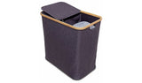 Argos Addis 85 Litre Double Bamboo Laundry Hamper - Grey- Buy online at McGrocer