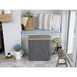 Addis double bamboo laundry hamper 85 litre, UK version