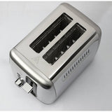 Cookworks 2 slice toaster stainless steel, imported from the UK