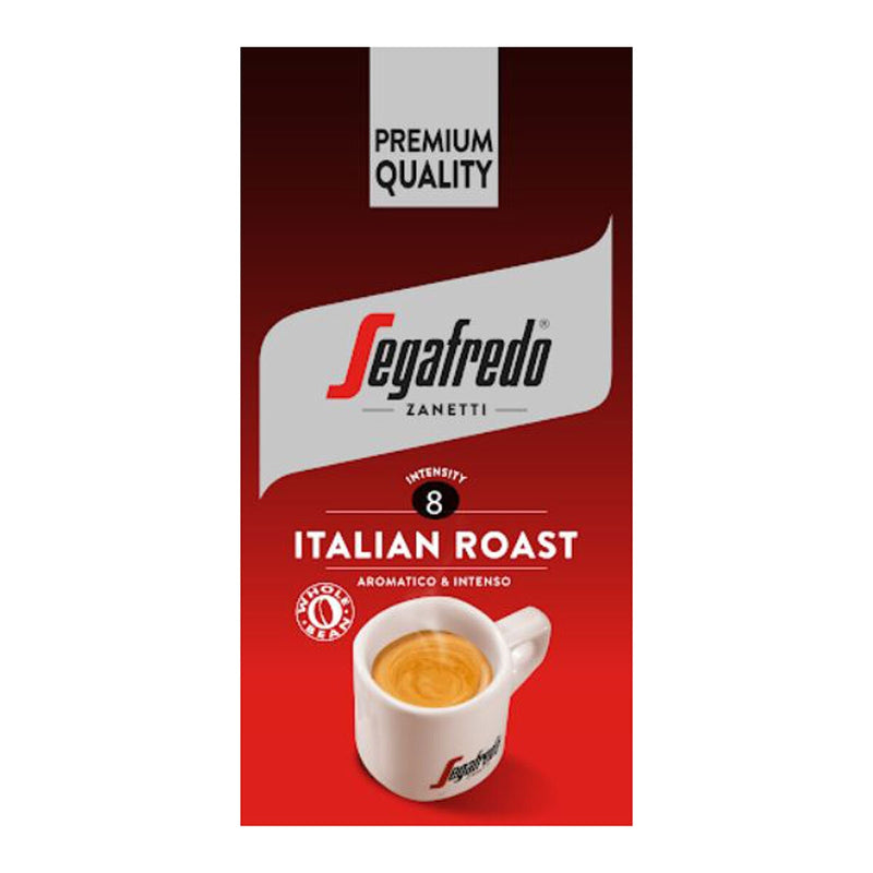 Segafredo Italian Roast whole bean coffee 1kg, UK version