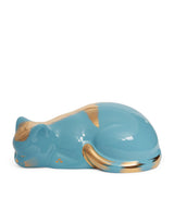 Harrods Fornasetti Ceramic Striato Cat Ornament- Buy online at McGrocer