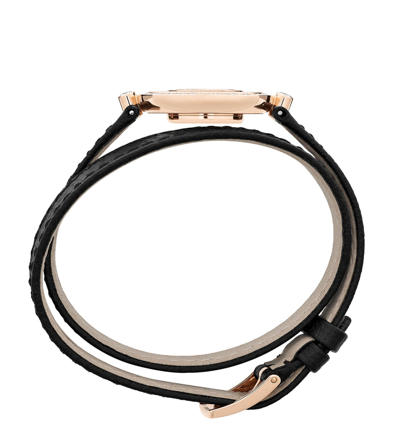 Chopard Happy Diamonds watch 26mm rose gold mother-of-pearl dial, imported from the UK