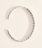 Suzanne Kalan white gold diamond bangle small size - British product