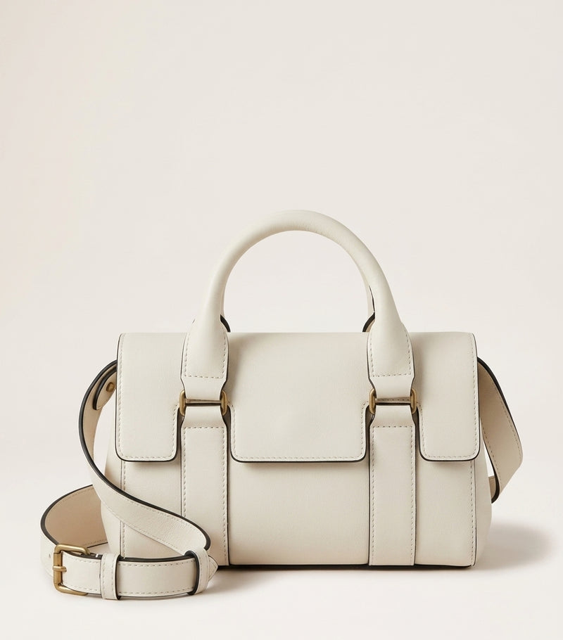 Mulberry Mini Bayswater satchel bag leather mini version (British brand)