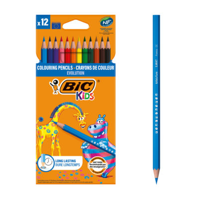 BIC Kids Colouring Pencils Pack of 12