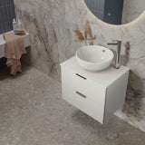 Tavistock Vesta wall mounted vanity unit 59.8 cm white - British product