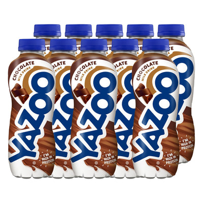 Costco UK Yazoo Chocolate Milkshake UHT Milk Drink 10 x 400ml- Buy online at McGrocer