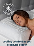 Silentnight Medium Wellbeing Cool Touch pillow (British brand)