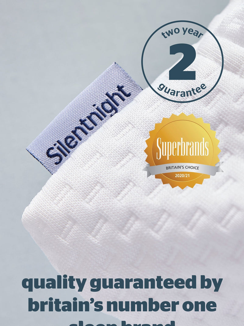 Silentnight Medium Wellbeing Cool Touch pillow (British brand)