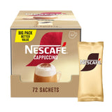 Nescafé Cappuccino instant coffee sachets 72-pack (British brand)