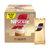 Nescafé Cappuccino instant coffee sachets 72-pack (British brand)
