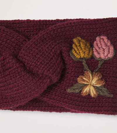 Harrods Merino Wool Hand-Embroidered Blackberries Headband for Ages 6 Months to 4 Years- Buy online at McGrocer