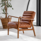 Costco UK Gallery Datsun Brown Leather Armchair- Buy online at McGrocer