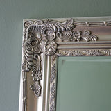 Gallery Hampshire leaner mirror silver frame 84x170cm (British brand)