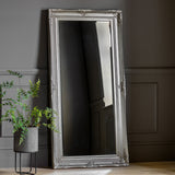 Costco UK Gallery Hampshire Silver Leaner Mirror, 84 x 170cm- Buy online at McGrocer