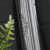Gallery Hampshire leaner mirror silver frame 84x170cm (British brand)