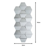 Gallery Carina hexagonal mirror 50x110cm - British product