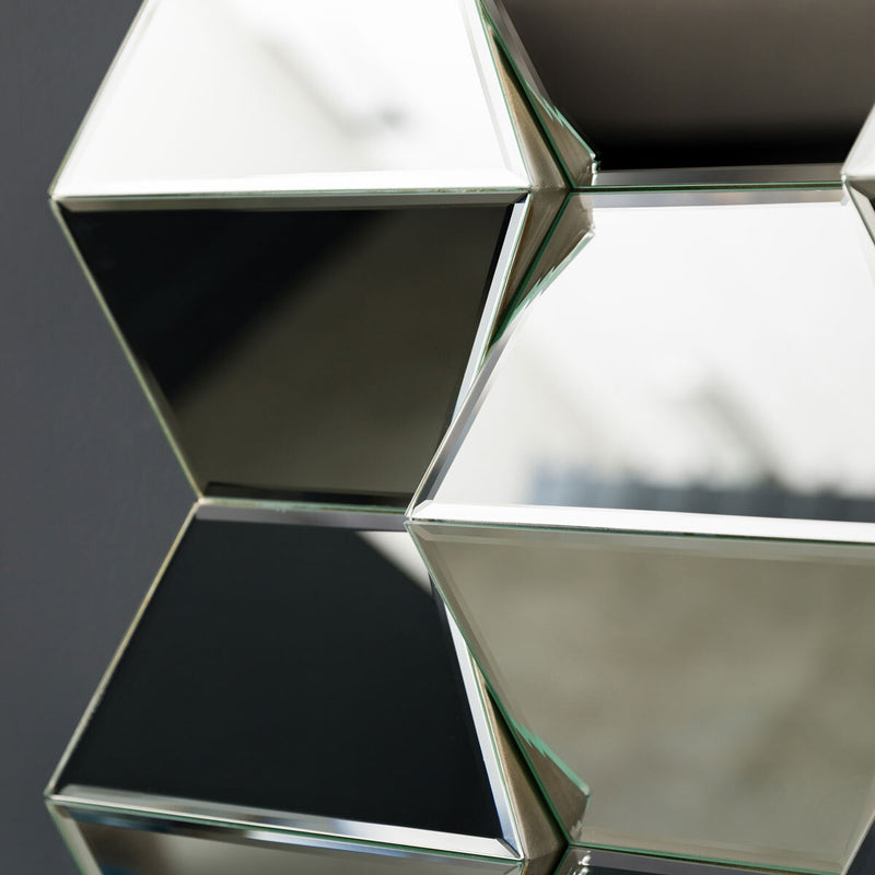 Gallery Carina hexagonal mirror 50x110cm - British product