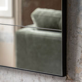 Gallery Broadheath Black mirror 81 x 122cm, imported from the UK