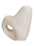 Libra Interiors white aven stacked sculpture 48.5cm (British brand)