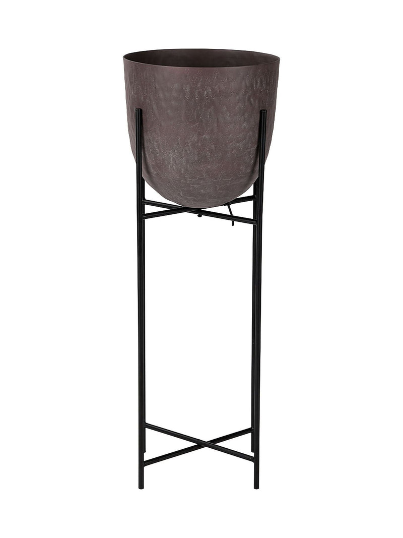 Libra Interiors Samui planter on stand 73cm - British product