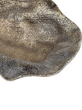 Libra Interiors antique brass gold molten weave bowl - British product