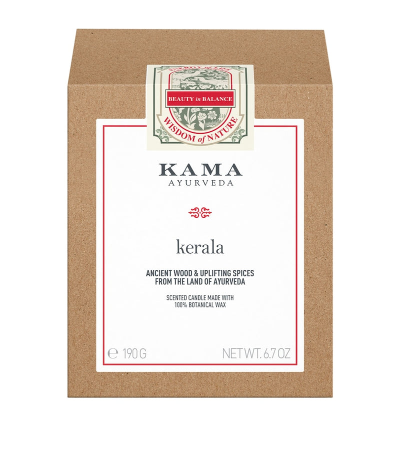 KAMA AYURVEDA Kerala candle 190g, UK version