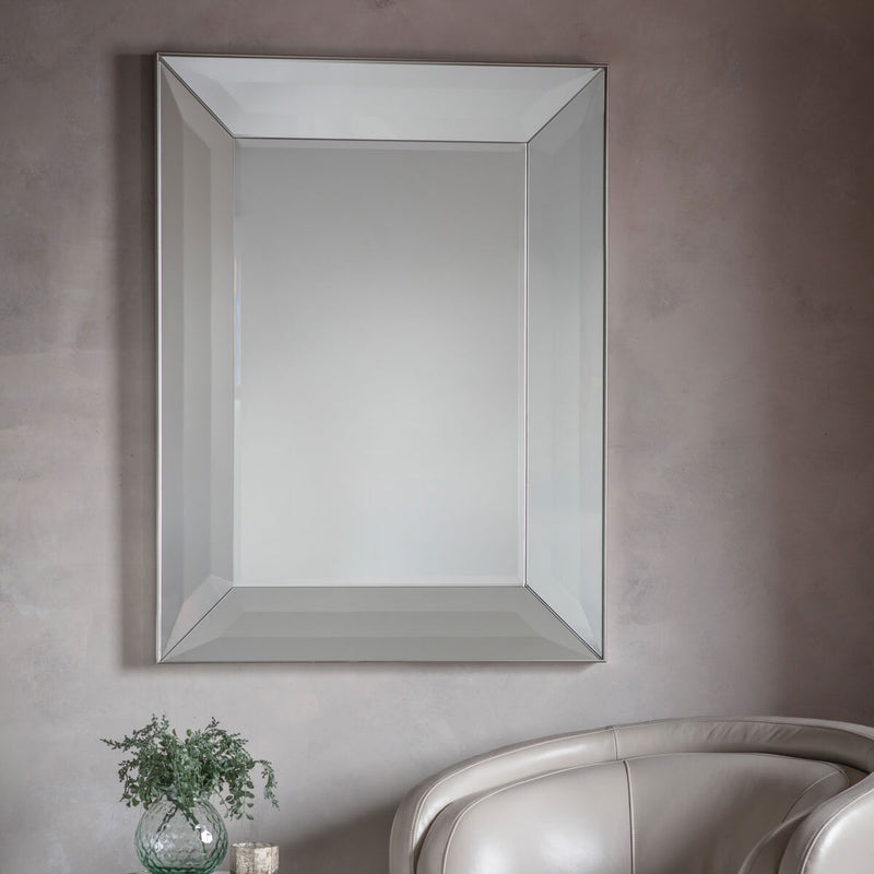 Gallery Ferrara rectangle mirror 91x122cm - British product