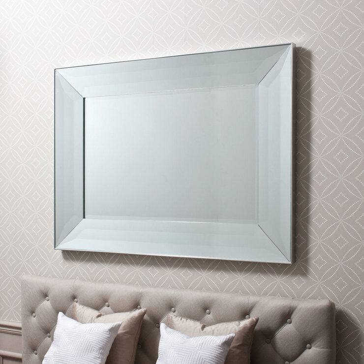 Gallery Ferrara rectangle mirror 91x122cm - British product