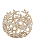 Libra Interiors beige stonewash starfish deep bowl, imported from the UK