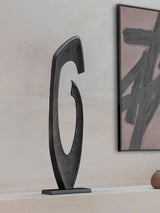 Next Libra Interiors Black Axis Aluminium Sculpture 118cm- Buy online at McGrocer