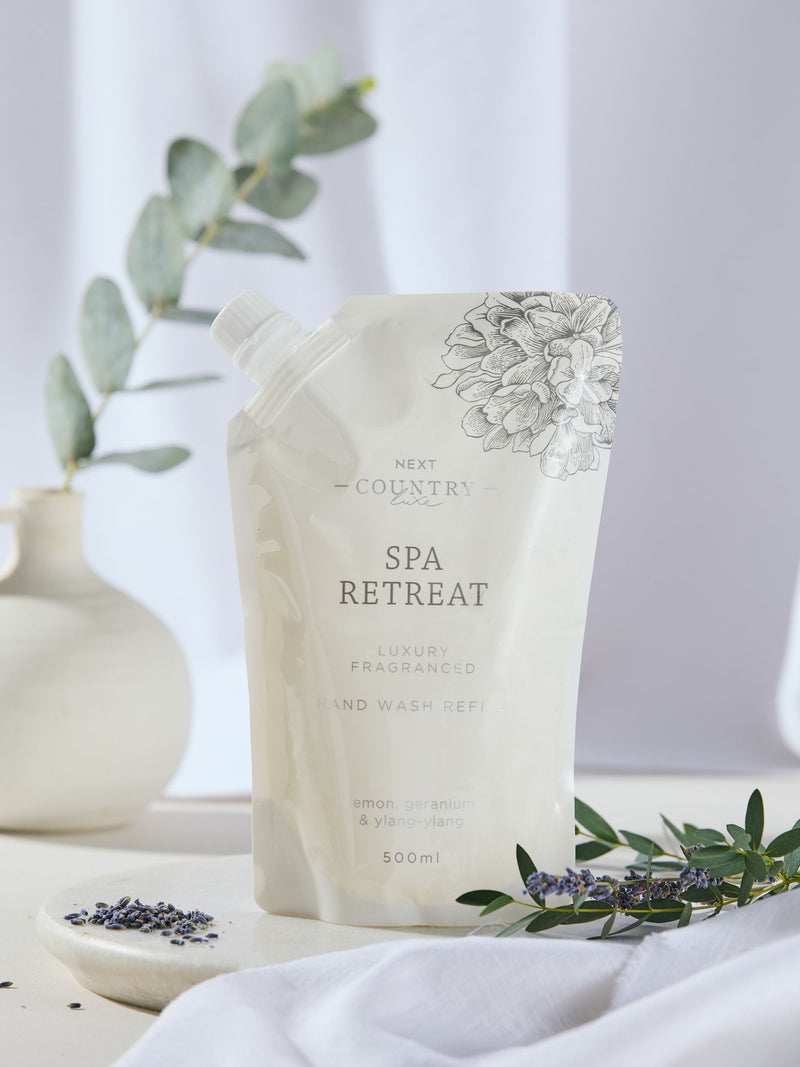 Spa Retreat Scented Hand Wash Refill Pouch