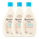 Aveeno Baby Hair & Body Wash 3 x 400ml - British product