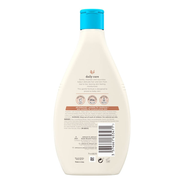 Aveeno Baby Hair & Body Wash 3 x 400ml - British product