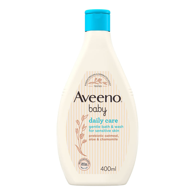 Aveeno Baby Hair & Body Wash 3 x 400ml - British product